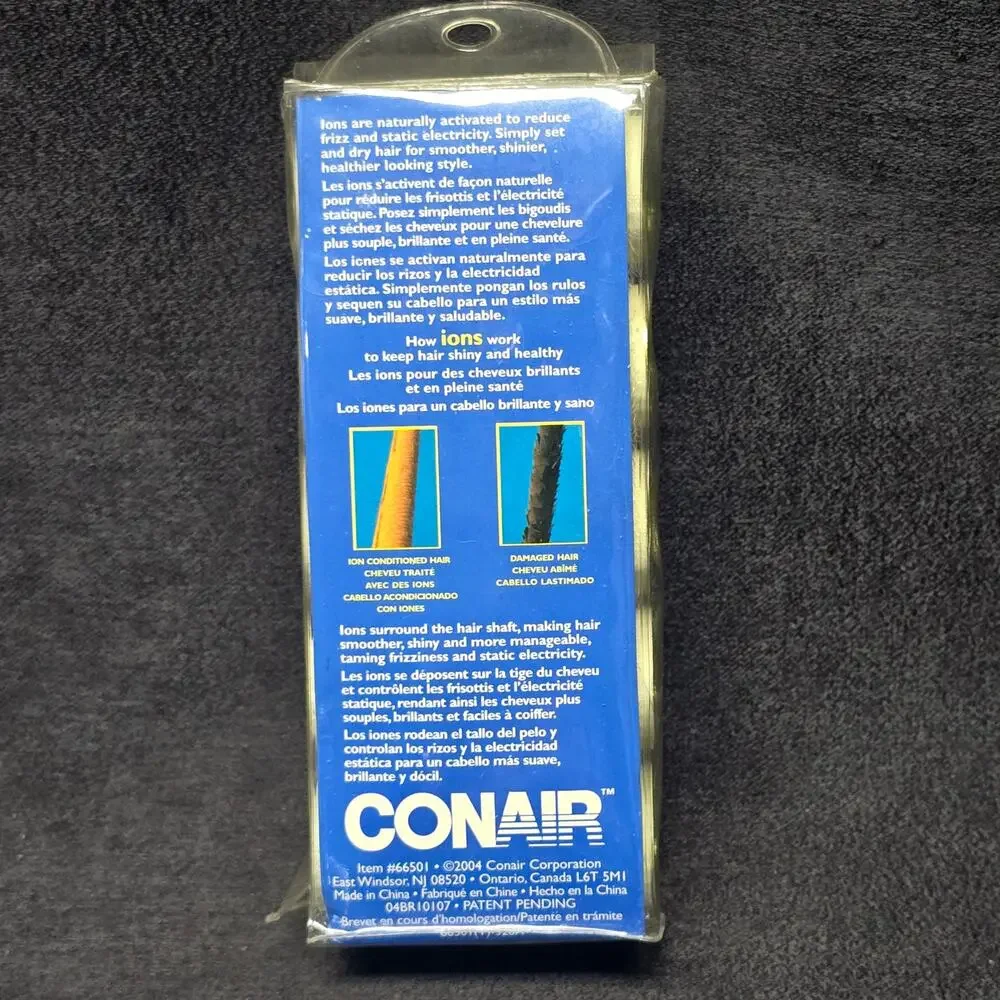 Conair Ion Shine Thermal Ionic 5 Small Rollers Pack Ion-Activated Shine / New